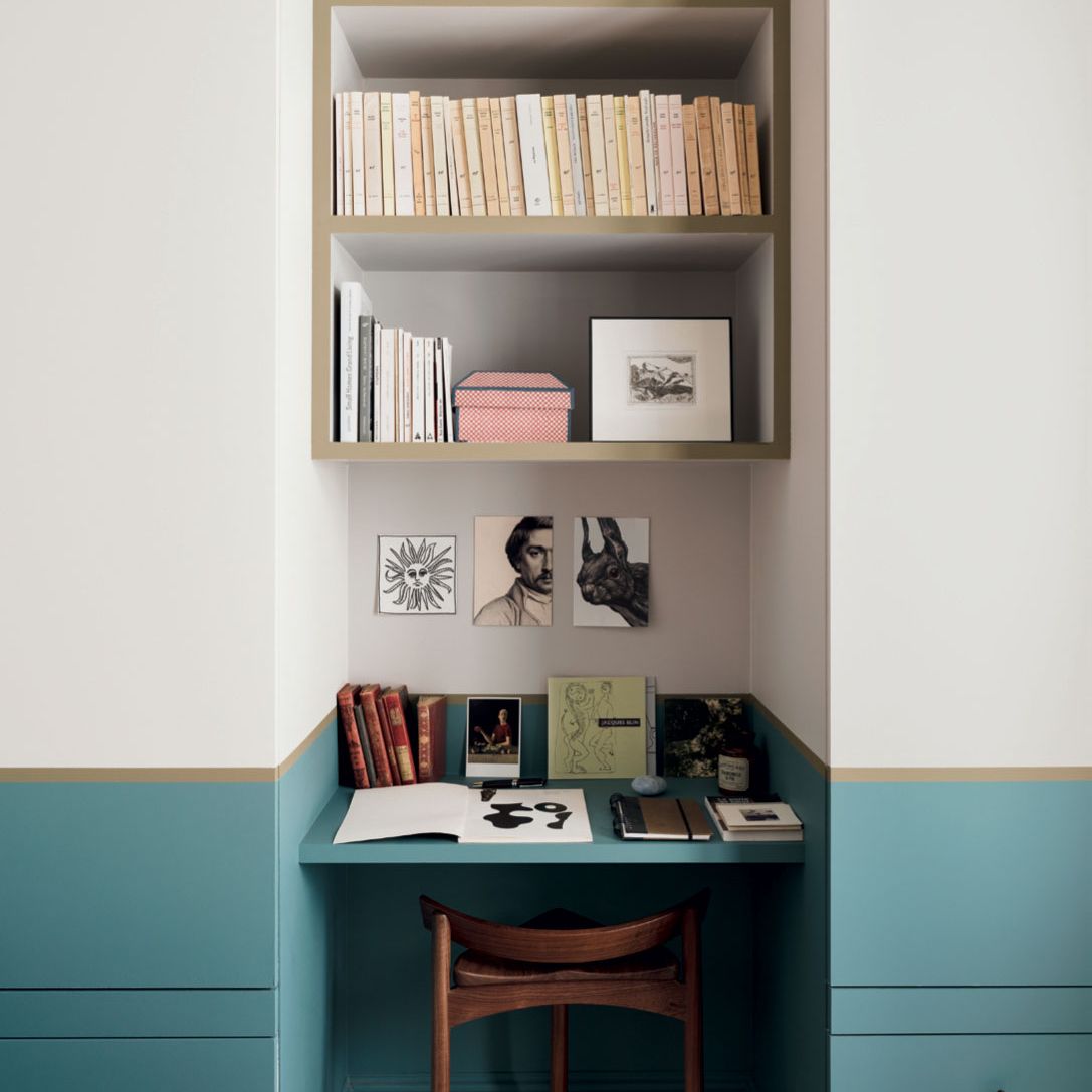 Three clever designs for a home office in miniature