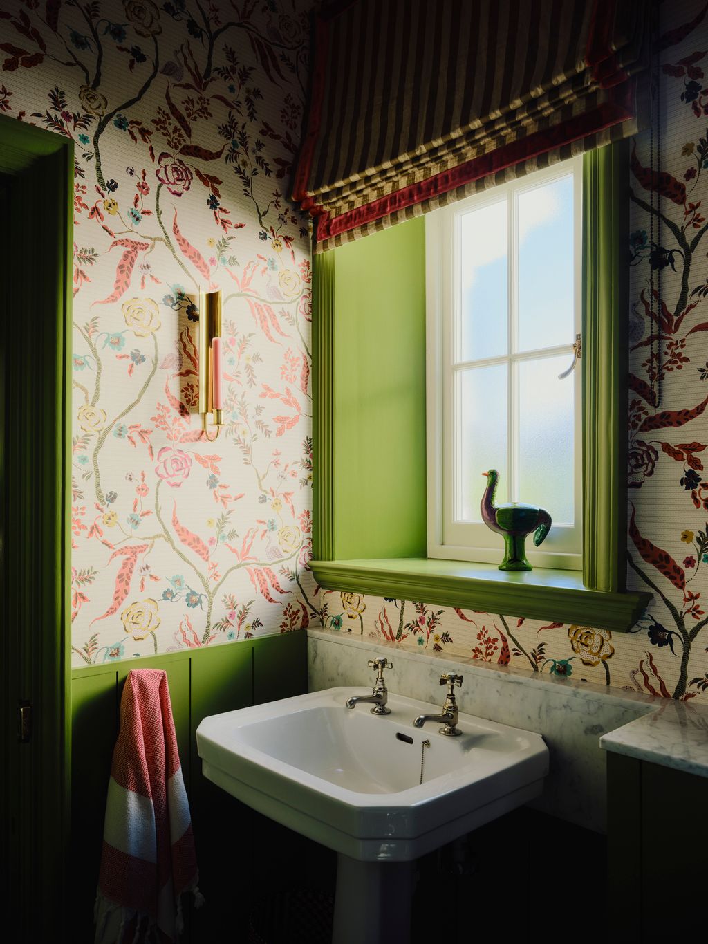Wonderfully whimsical this onceneutral family home has been transformed with colour and pattern  not least of which the...