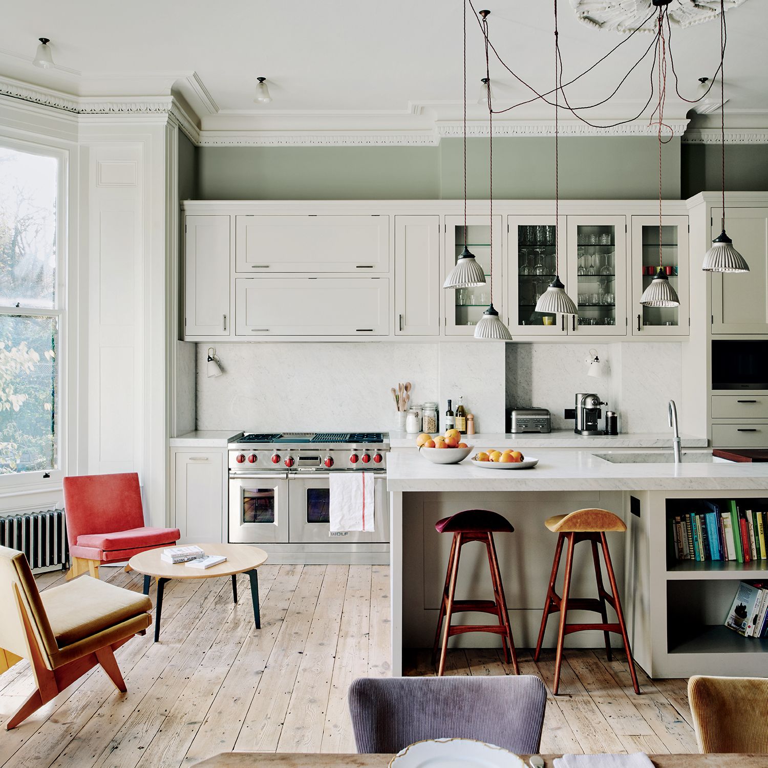 A 19th-century house in Hampstead is restored with reclaimed treasures and vintage finds