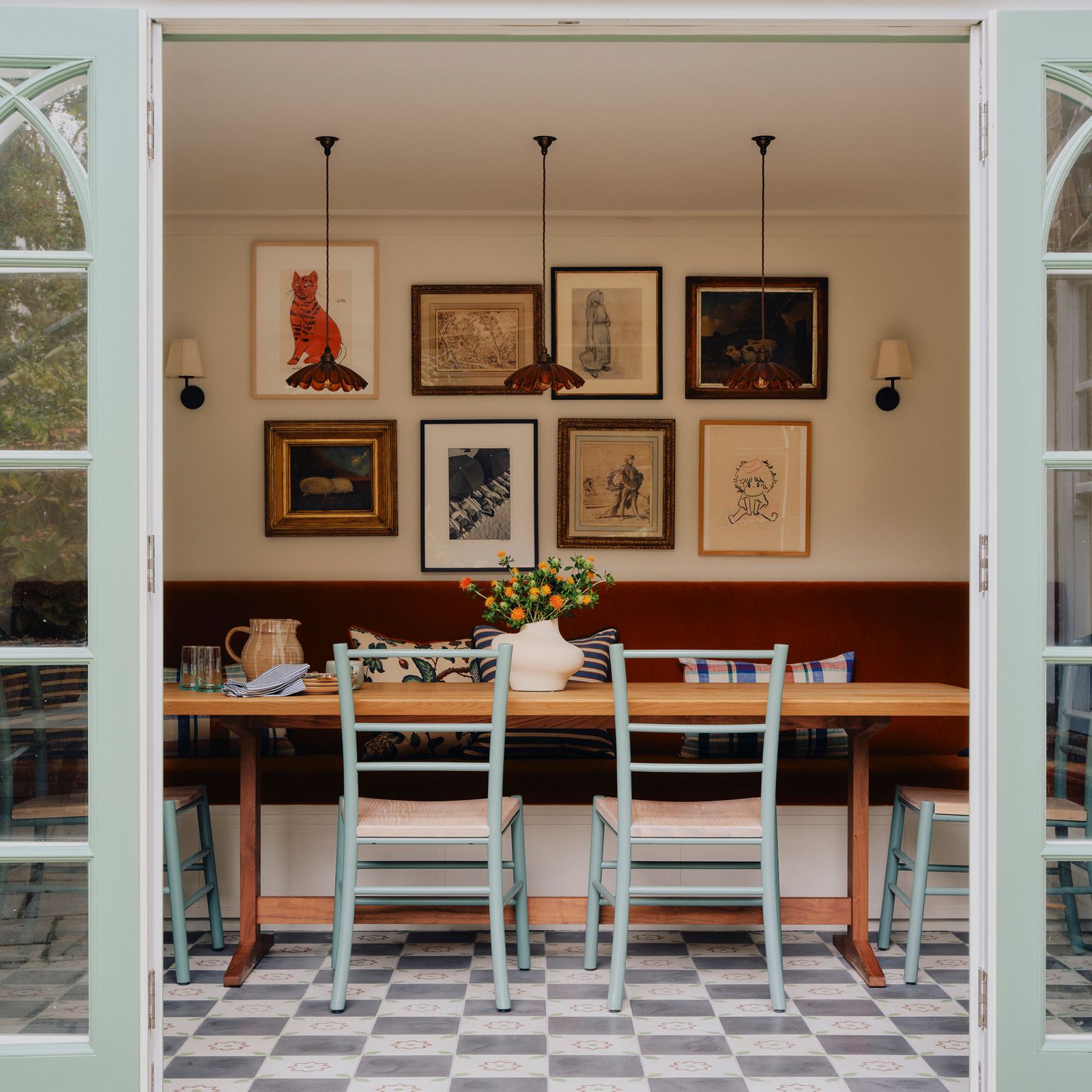 A grand Chelsea townhouse magicked into a charming home by Emma Ainscough
