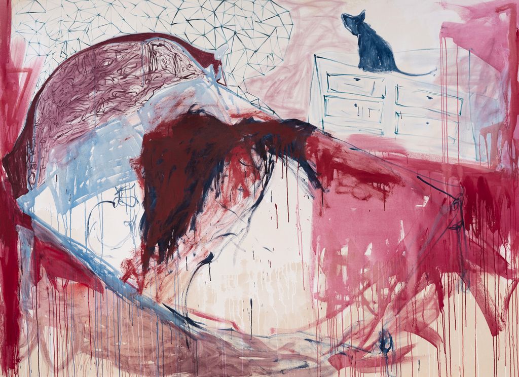Image may contain Art Modern Art Painting Adult and Person