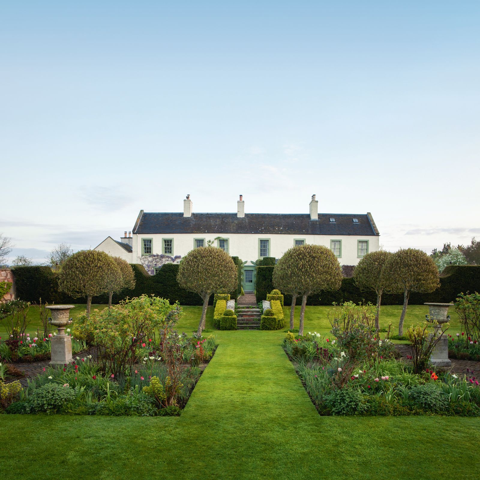 A quirky and colourful garden on the Scottish coast that comes to life in spring