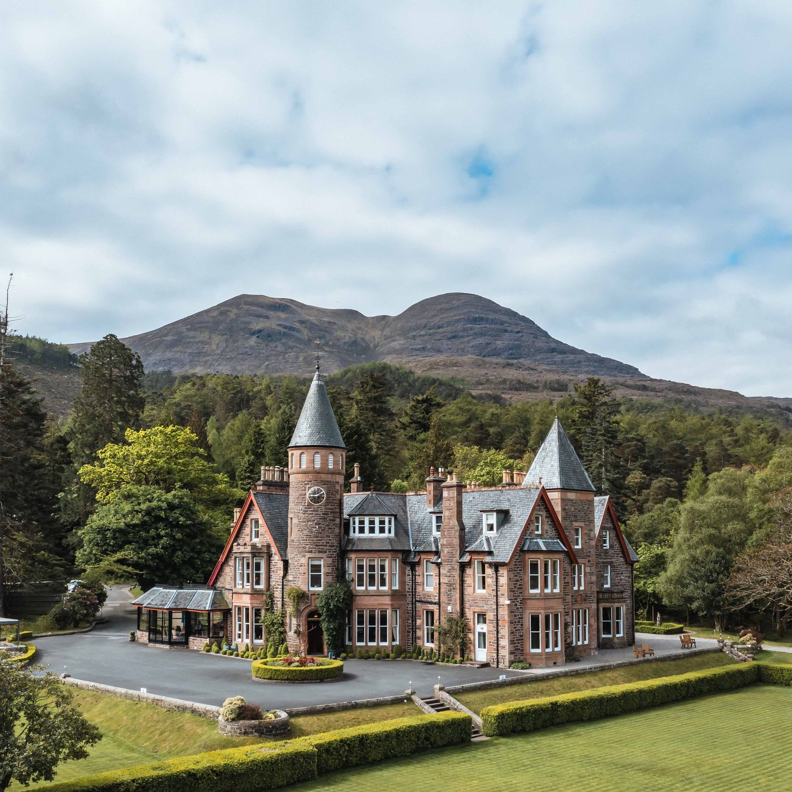 Profound comfort meets outdoor adventure at one of Scotland's loveliest country hotels