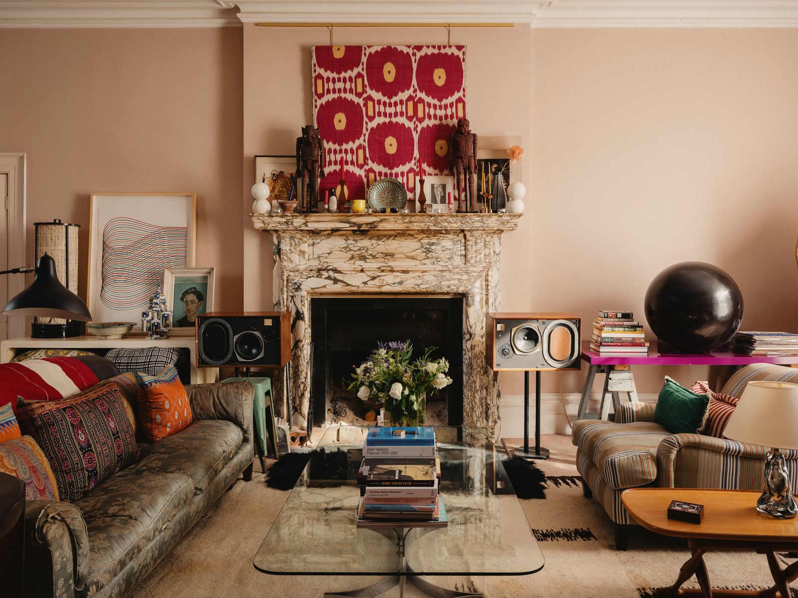 A designer and antique dealer’s characterful Maida Vale flat, in which every object tells a story