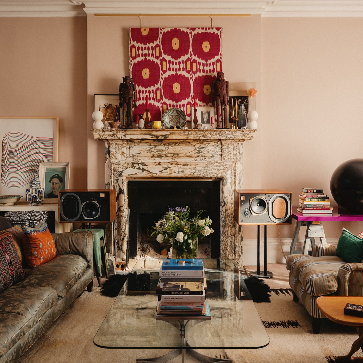 A designer and antique dealer’s characterful Maida Vale flat, in which every object tells a story