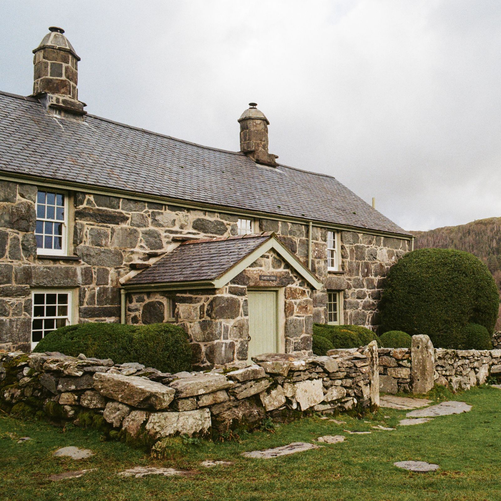 A charmingly layered off-grid cottage in rural Wales