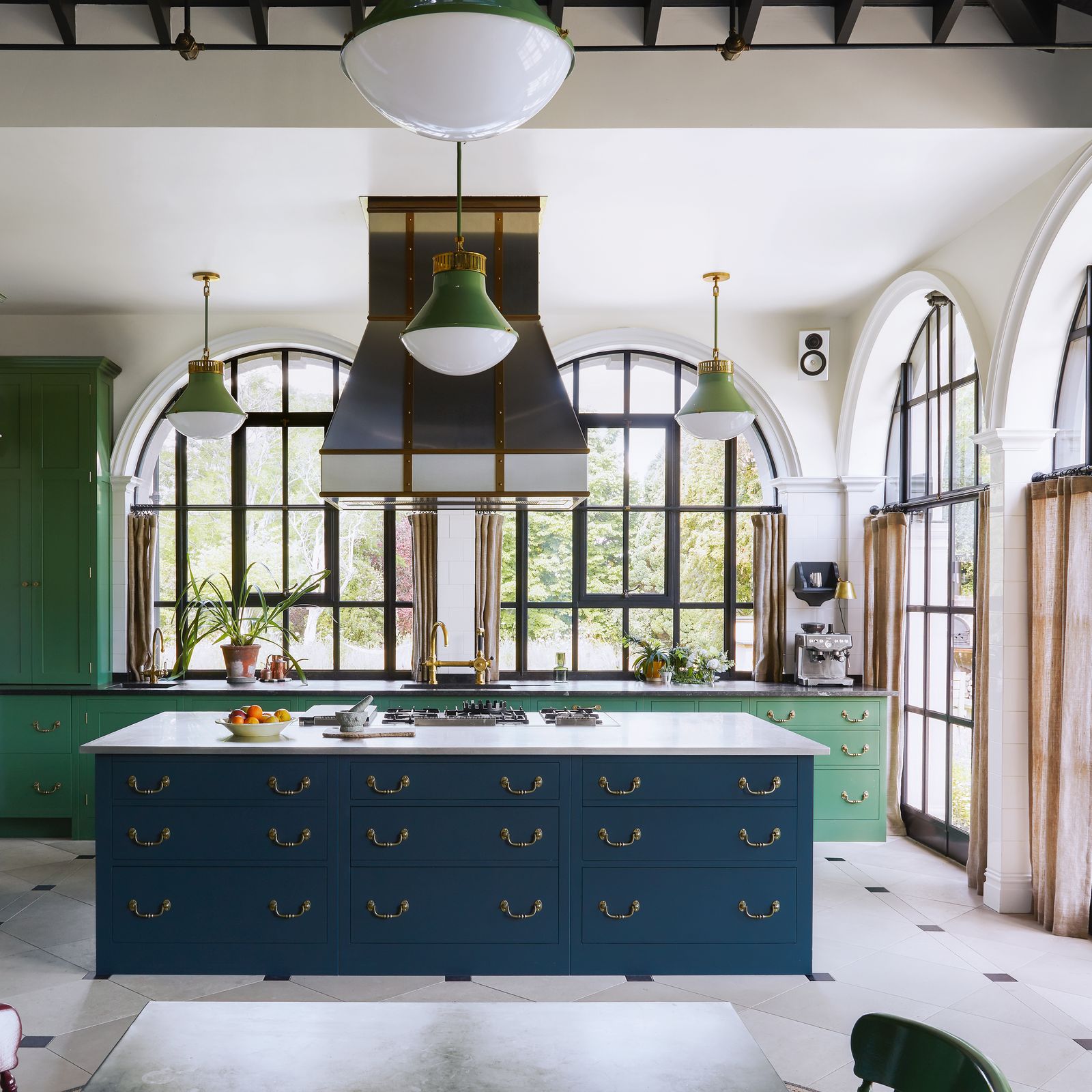 A Georgian-style house overlooking the South Downs with distinct, eclectic interiors by Henri Fitzwilliam-Lay