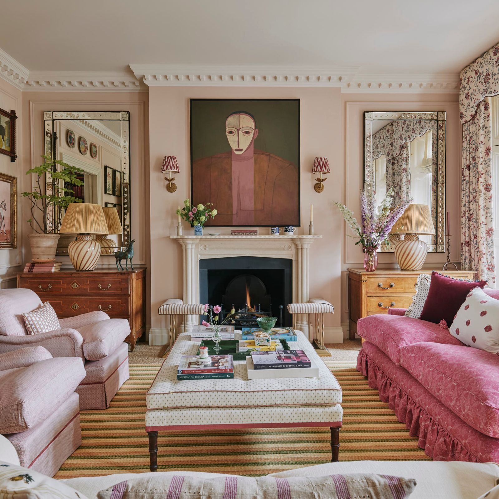 An impressive Georgian townhouse in London given a youthful energy by Stella Weatherall