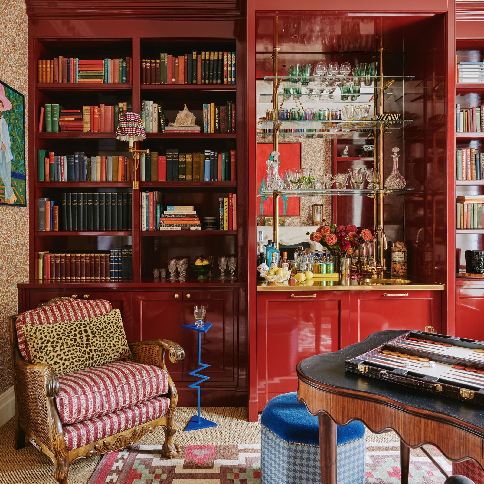 Colourful homes from the House & Garden archive