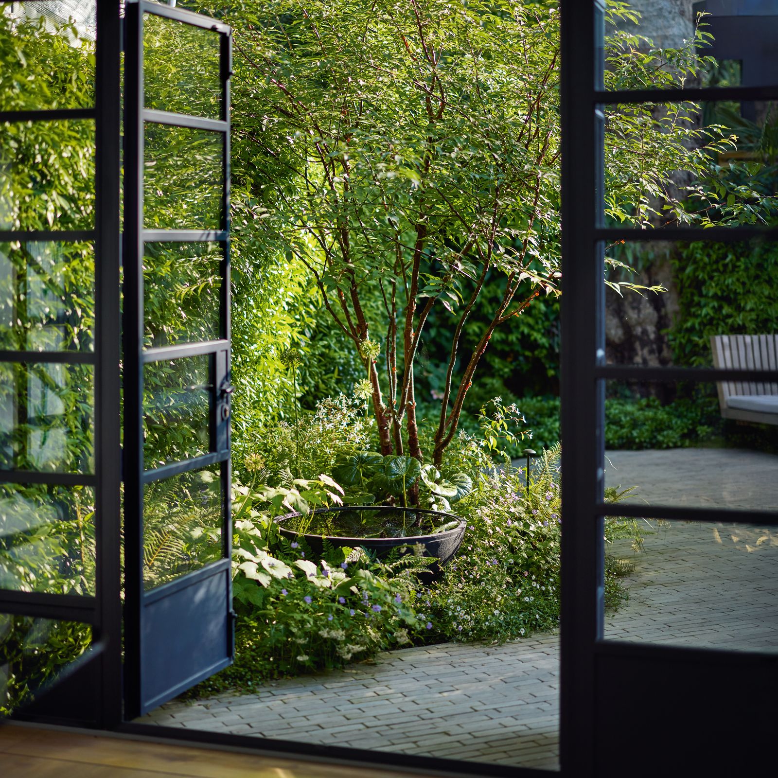 A west London garden that feels like a natural extension of the house