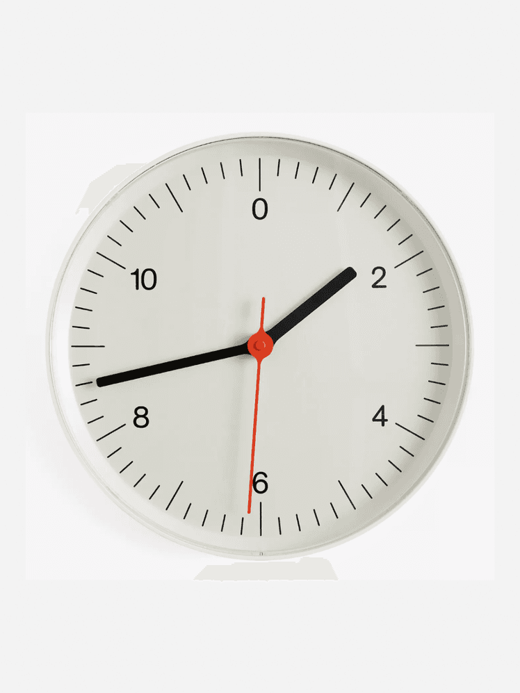 Image may contain Analog Clock and Clock