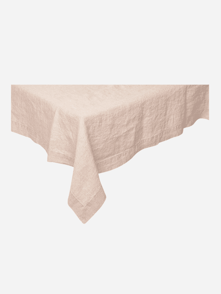 Image may contain Tablecloth Home Decor and Linen